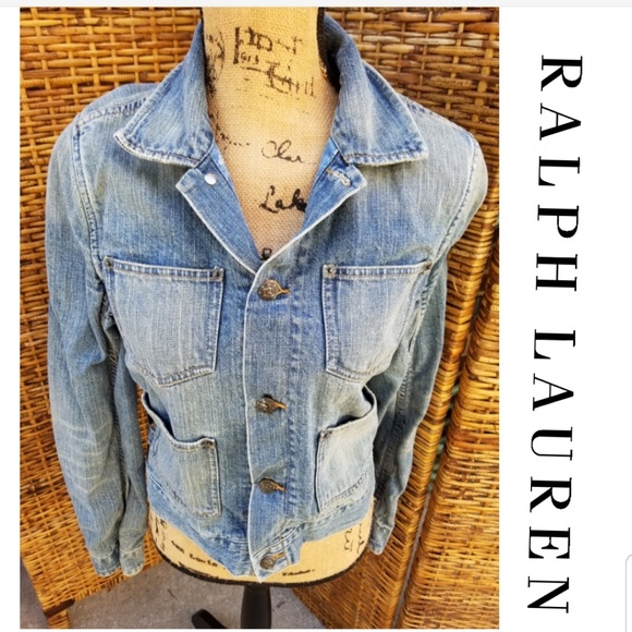 Ralph Lauren Blue Label Jackets & Blazers - Ralph Lauren vintage denim jacket M